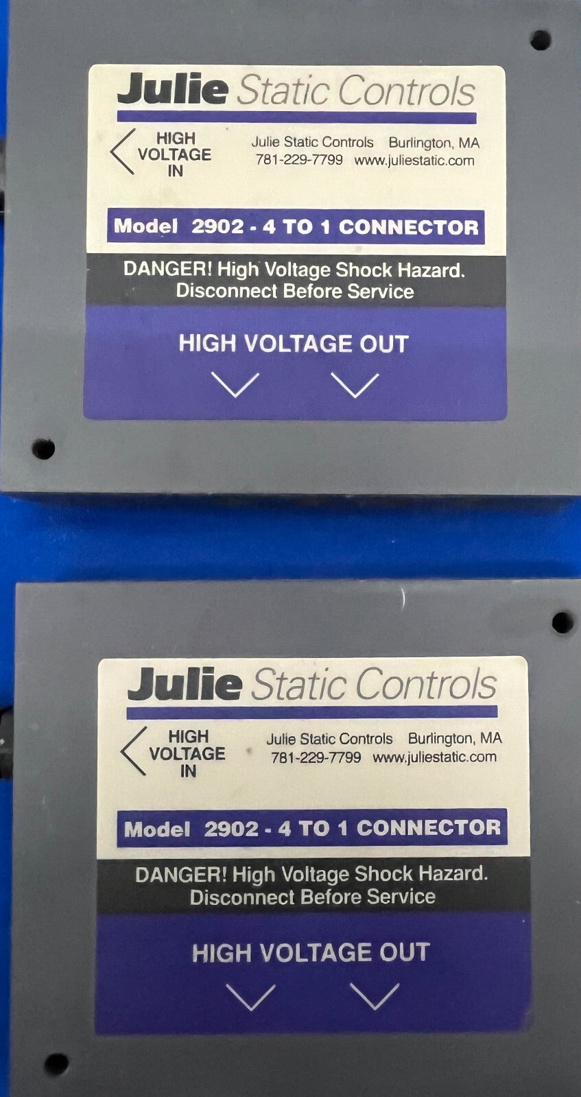 SISTEMA DE LIMPIEZA DE BANDA NEUTRO-VAC DE 12" CON CONTROL ESTÁTICO DE SIMCO - PIEZAS/REPARACIÓN