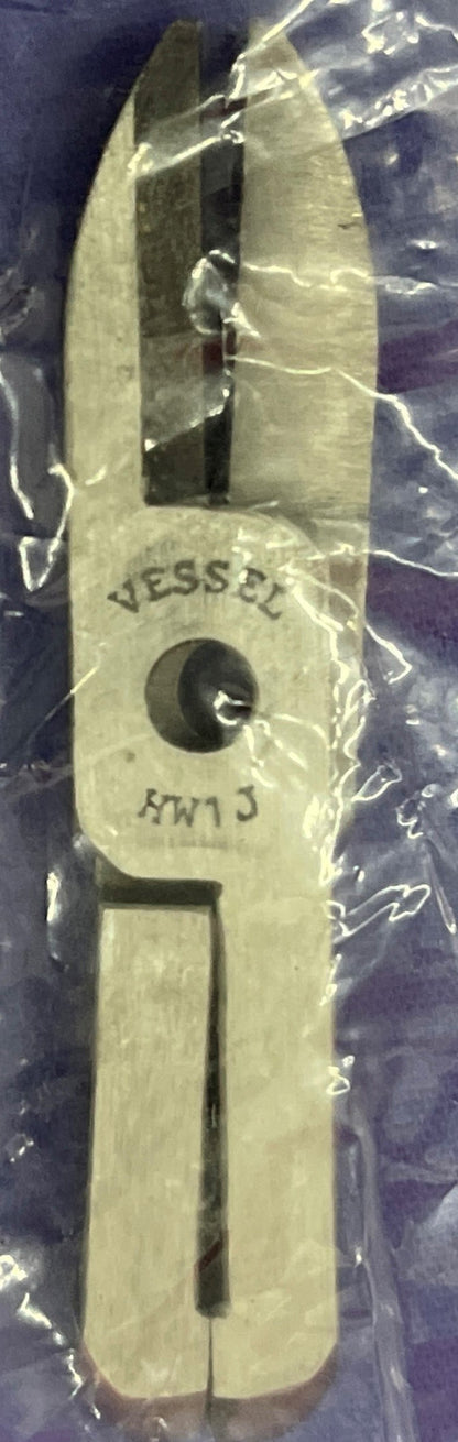 Menge 3 Vessel HW1JAir Nipper Extra Blade Doppeltwirkende Luftscherenklinge Größe 1