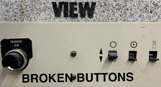 VIEW ENGINEERING VE 612 VOYAGER 1000 COORDINATE MEASURING MACHINE - PARTS/REPAIR