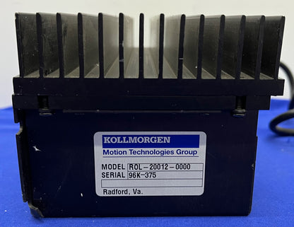 KOLLMORGEN SILVERLINE ROL-20012-0000 SERVO AMPLIFICATORE ANALOGICO A LINEA - PARTI