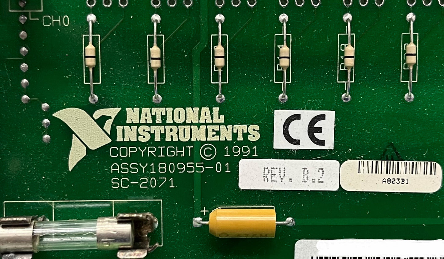 NATIONAL INSTRUMENTS SC-2071 終端インタフェースアセンブリ ASSY/80955-01 