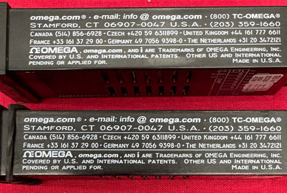 OMEGA PANEL METER DPi32 90-240V 4 DIGIT TEMPERATURE/PROCESS -QTY 2 -PARTS/REPAIR