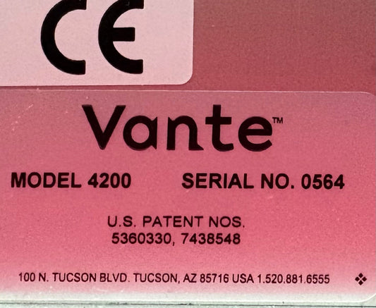 VANTE SAFFIRE ™  4200 RF GENERATOR UNABLE TO TEST - PARTS/REPAIR