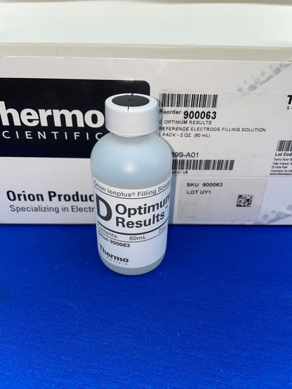 THERMO SCIENTIFIC, SOLUCIÓN DE LLENADO DE ELECTRODOS DE REFERENCIA, PAQUETE DE 5, FALTA UNO
