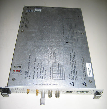 HP AGILENT E1616A 155 MB/S OPTISCHE LIJNINTERFACE HP75000 MET HANDLEIDING 