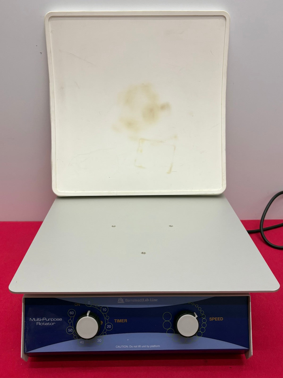 BARNSTEAD LAB-LINE 2314 VARIABLE SPEED MIXER TIMED LAB 12” PLATFORM ROTATOR
