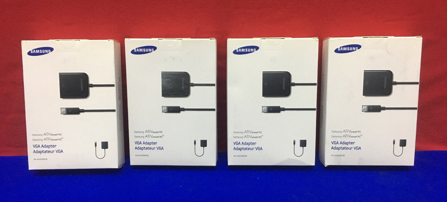 AANTAL 4 - SAMSUNG AA-AH2NMHB/US ACCESSOIRE SERIE VGA DONGLE ZWARTE VIDEOADAPTERS
