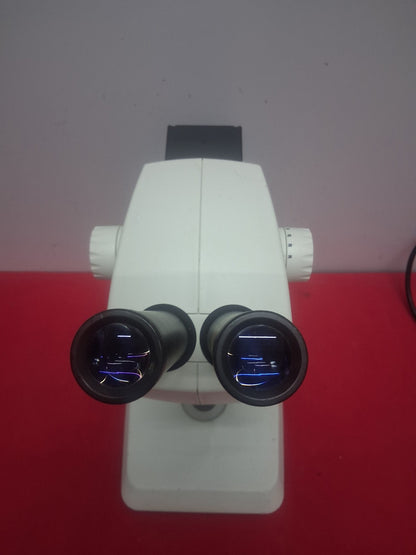 LEICA EZ4 8-35X MAGNIFICATION STEREO MICROSCOPE TOP AND BOTTOM LED PARTS/ REPAIR