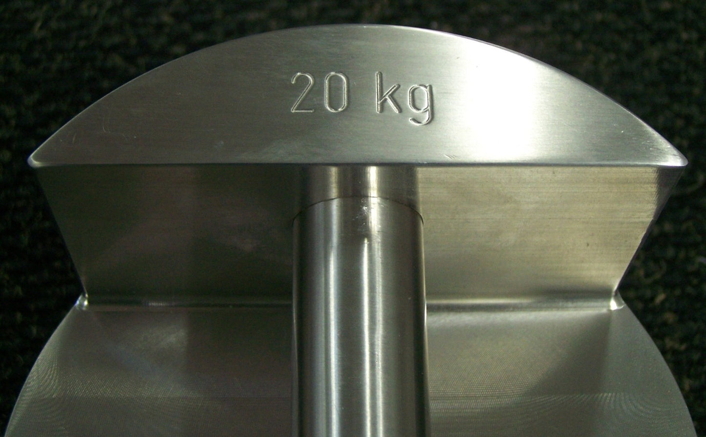 RICE LAKE WEIGHING SYSTEMS RANGE 20kg SN S43-015 CLASS 3 / DENSITY 7.84g/cm3