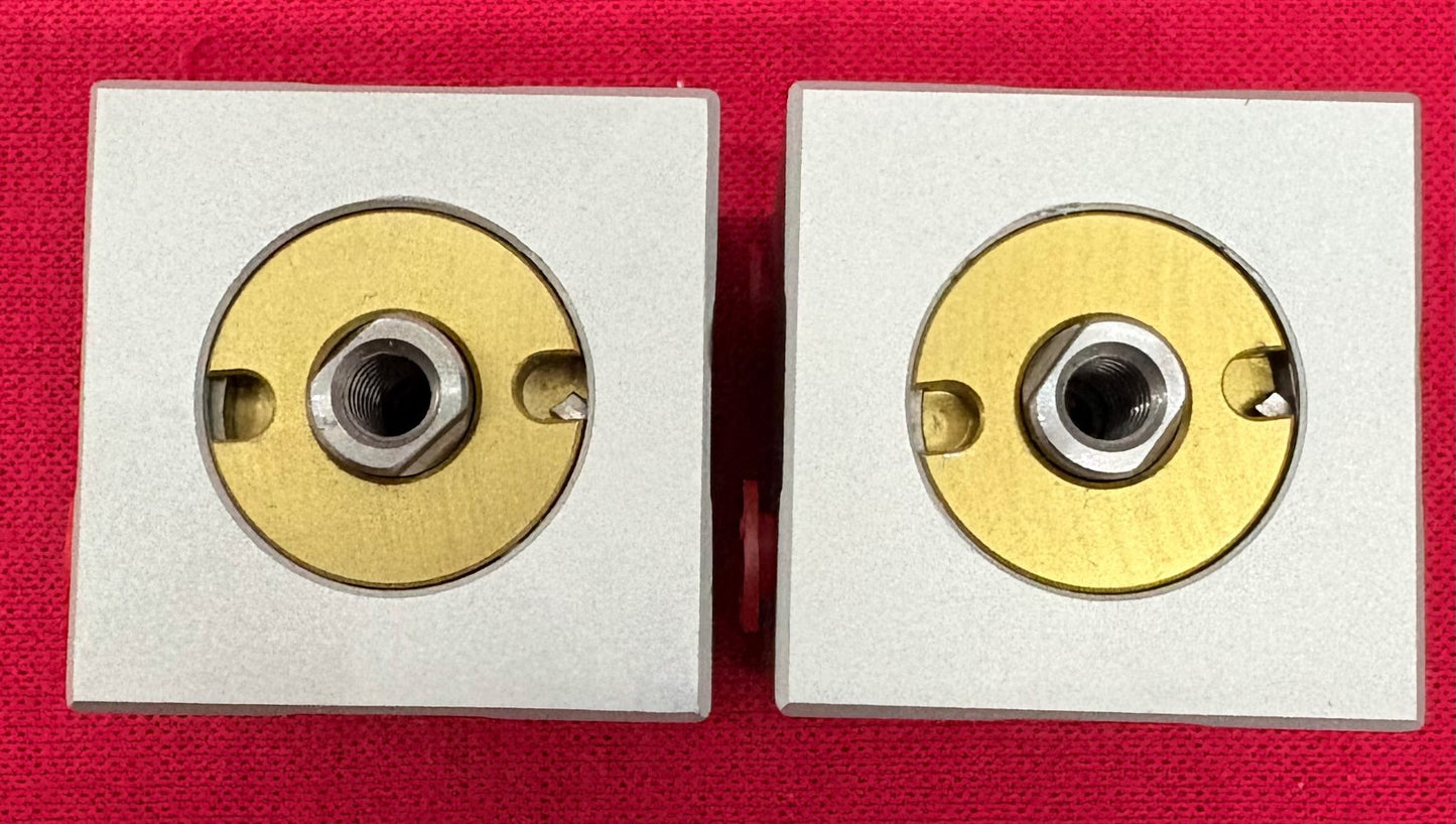 COMPACT B34X12-HTV SMALL PNEUMATIC CYLINDER DOUBLE ACTING 3/4”x1/2" - QTY 2