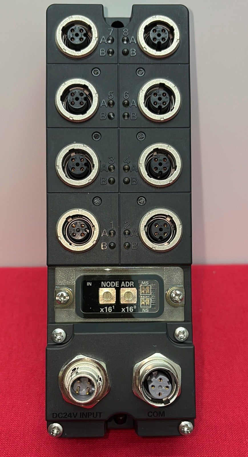 OMRON MODULE ERT1-HD16CH-1 REMOTE I/O (RIO) WATERPROOF TERMINAL CONTROLLER VER 2