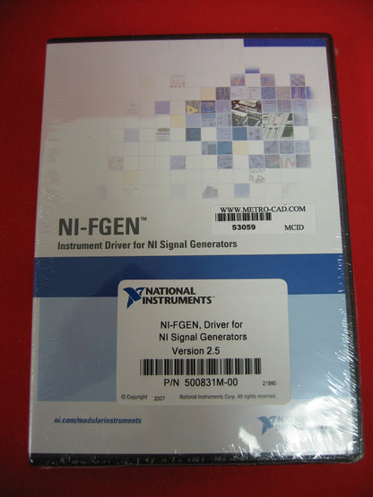 PILOTES NI-FGEN DE NATIONAL INSTRUMENTS (GÉNÉRATEURS DE FORMES D'ONDES ARBITRAIRES NI)