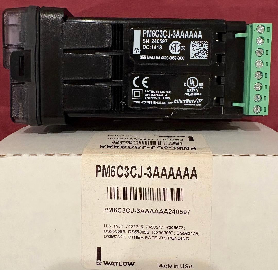 WATLOW EZ ZONE ®  MULTI- FUNCTION CONTROLLER PM6C3CJ-3AAAAAA