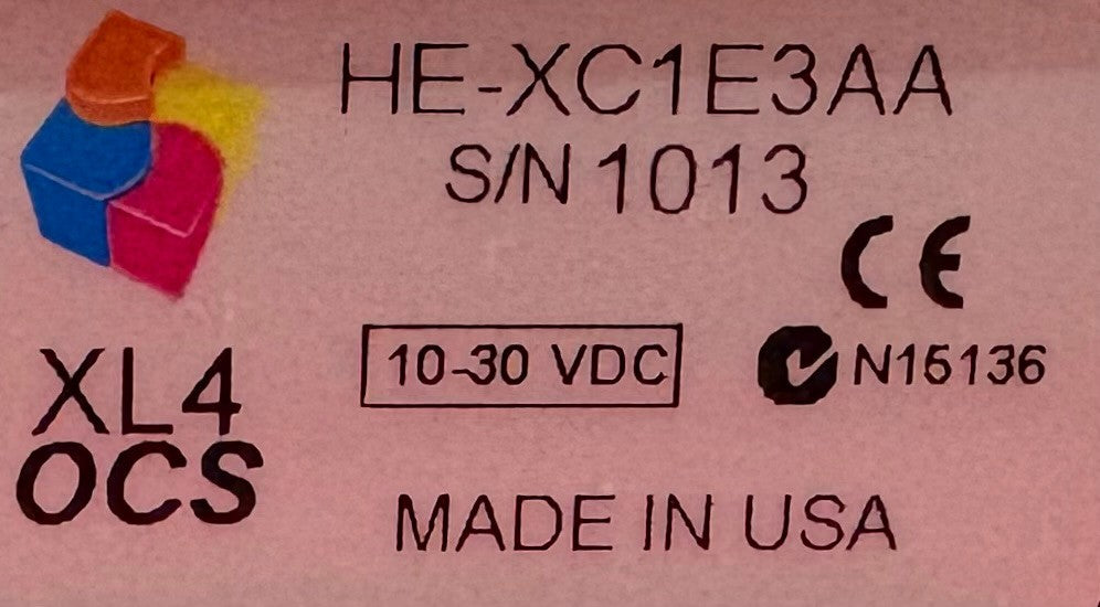 HORNER XL4 OCS HE-XC1E3AA PLC 3.5” COLOR TOUCH SCREEN OPERATOR INTERFACE