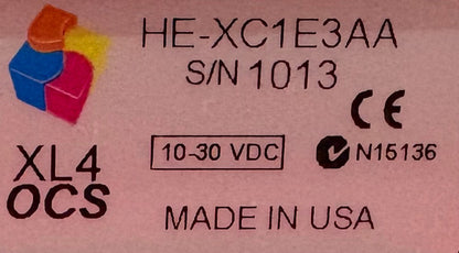 HORNER XL4 OCS HE-XC1E3AA PLC 3.5” COLOR TOUCH SCREEN OPERATOR INTERFACE