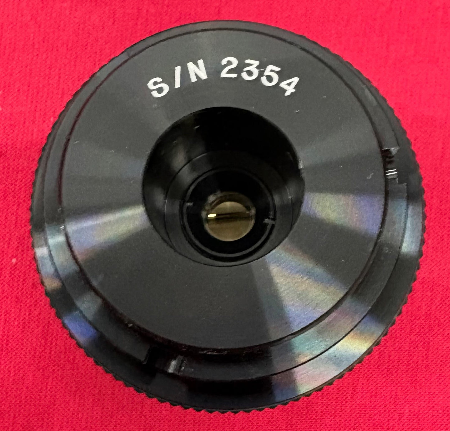 DELTRONIC 20X MAGNIFICATION OPTICAL COMPARATOR LENS - NO MODEL NUMBER