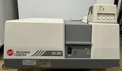BECKMAN COULTER DU® 800 DU®800 DU800 SCANNING SPECTROPHOTOMETER - PARTS/REPAIR
