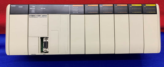 Omron Sysmac CQM1 Programmierbare Steuerung PA203 CPU21 OCH ID212 (3X) OC222 (2X)