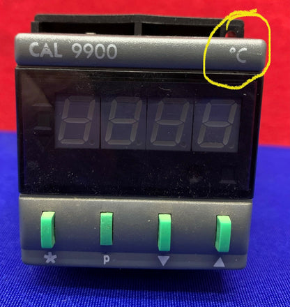 Danaher Cal Controls 9900 Regolatore di temperatura 992.11C 99211C Gradi C