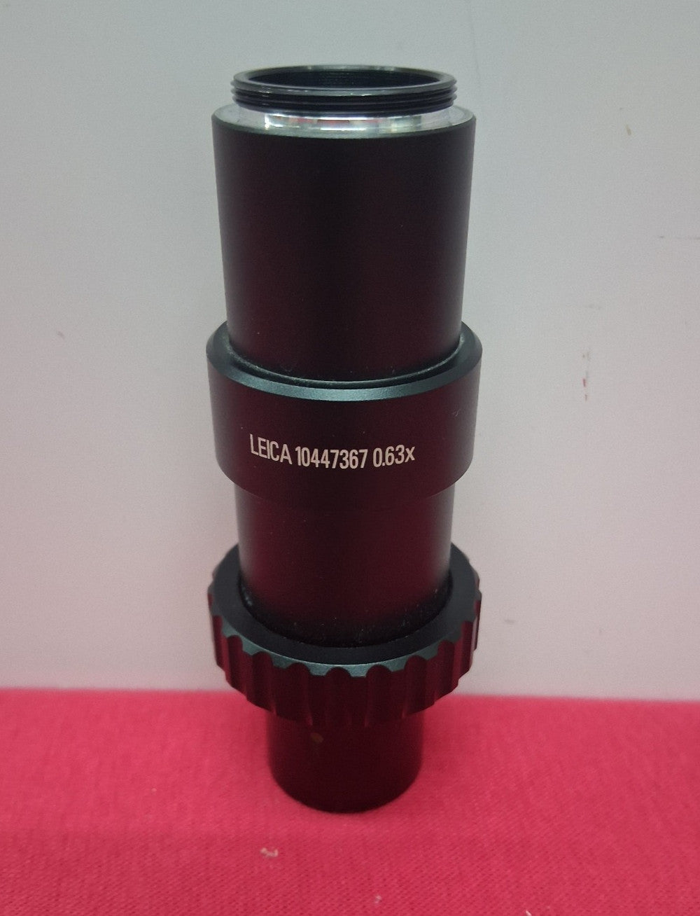 LEICA 10447367 0.63X OPTICAL ADAPTER VIDEO OBJECTIVE LENS C MOUNT CAMERA ADAPTER