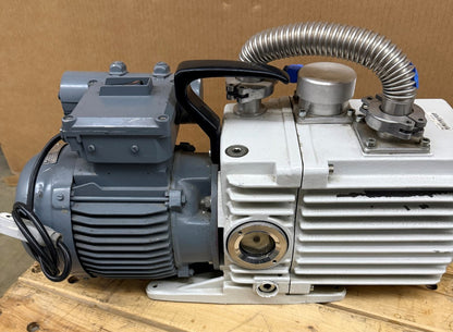 LEYBOLD-HERAEUS TRIVAC DBA VACUUM PUMP D8A 220 VAC 50 PARTS REPAIR