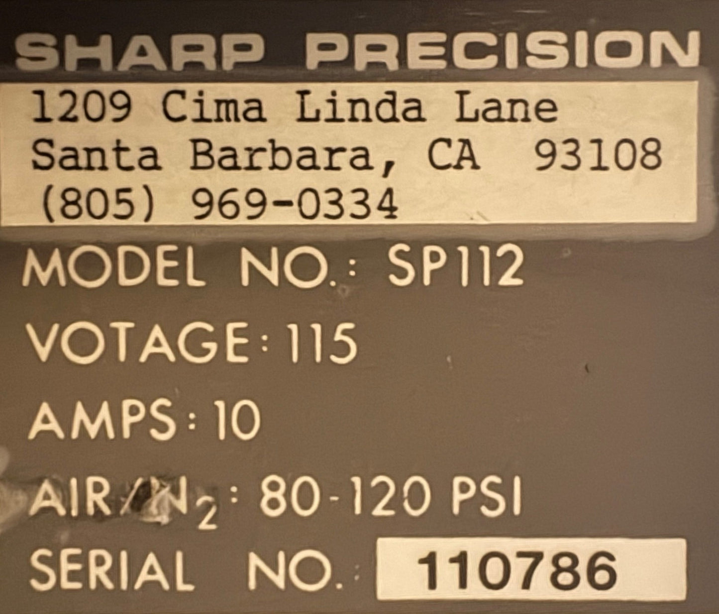 Sharp Precision SP-112 Hybrid Package Cover Remover -PARTS