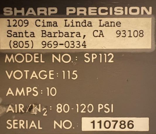 Sharp Precision SP-112 Hybrid Package Cover Remover -PARTS
