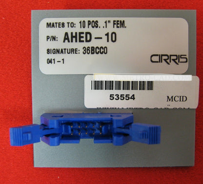 CIRRIS P/N AHED-10 SIGNATURE FIXTURE MESURES À 10 POS ..1" FEMELLE