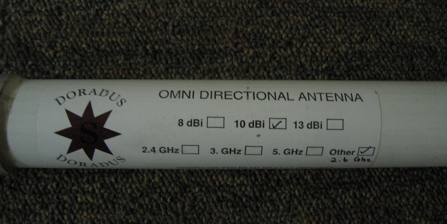 ANTENA DIRECCIONAL DORABUS ONMI 10 dBi / 2.6 Ghz 