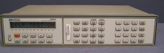 UNIDAD DE CONTROL/CONMUTADOR HP 3488A: CONMUTACIÓN DE SEÑAL DE CC DE 26,5 GHZ NÚMERO DE SERIE 2240A01708