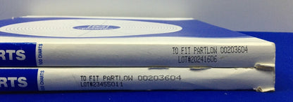 1 LOT HOEVEELHEID VAN 2 - GRAFISCHE BEDIENINGEN / PARTLOW PW 00203604 CIRKELGRAFIEKEN 