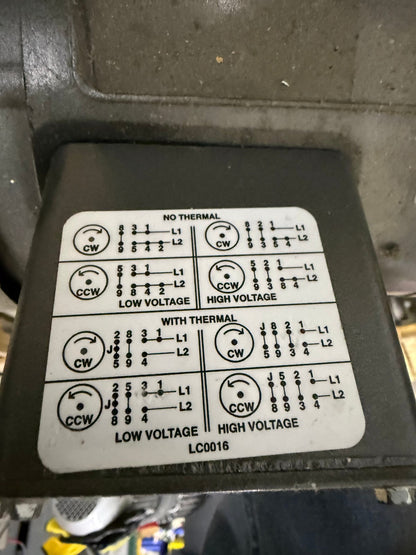 LEYBOLD AERLIKON VACUUM PUMP TRIVAC D16 B PARTS REPAIR