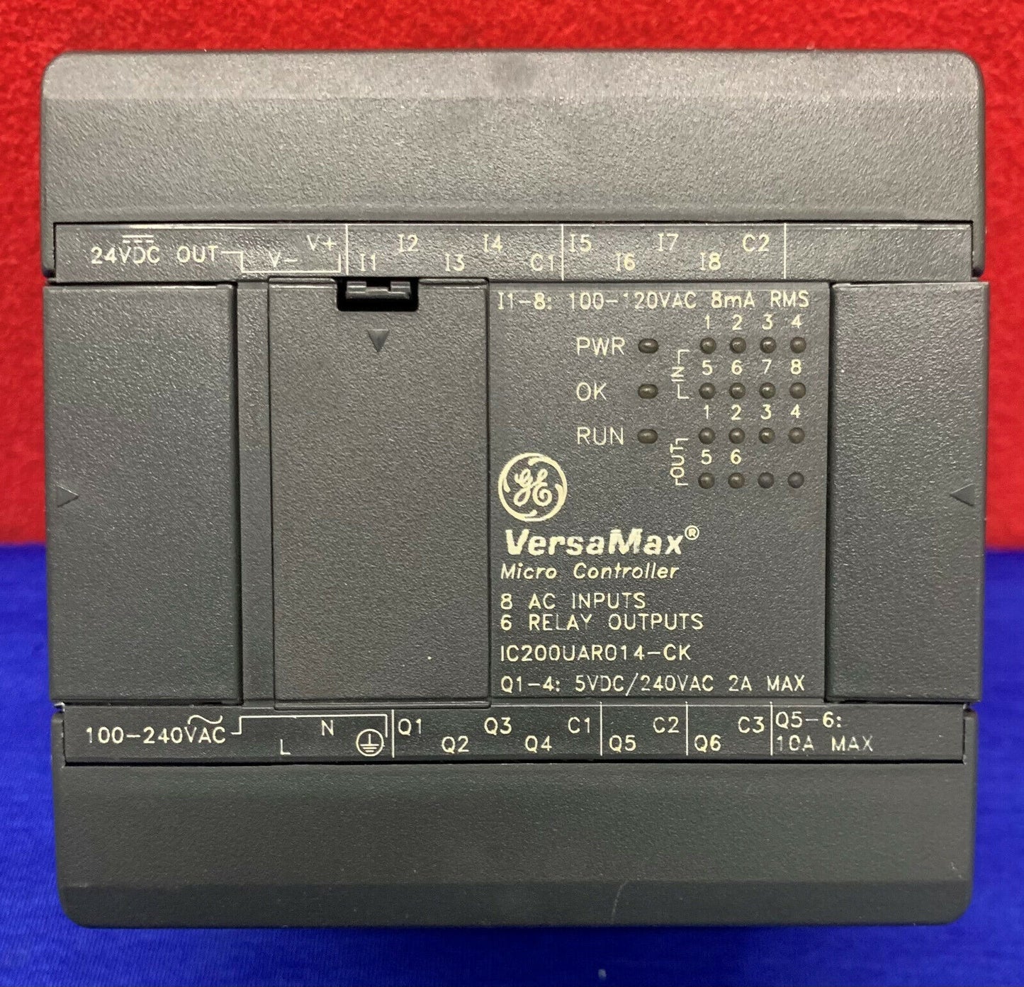 GE Fanuc VersaMax Micro Controller IC200UAR014-CK