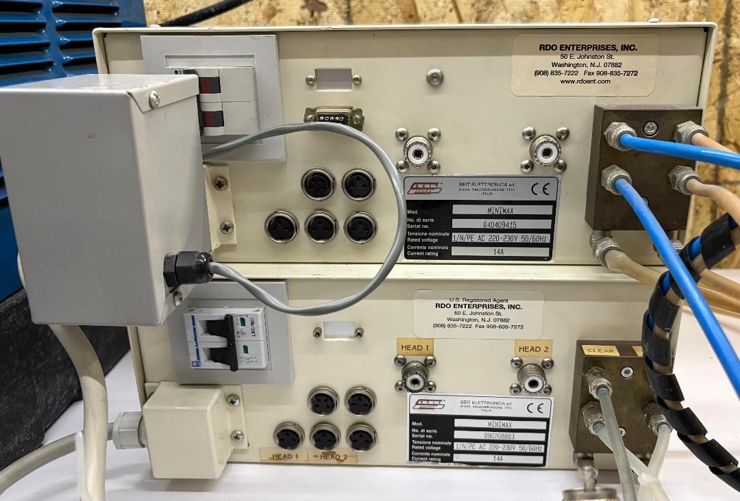 2 SEIT MINIMAX SOLID STATE RF INDUCTION HEAT UNITS  and MILLER COOLMATE 3 /PARTS