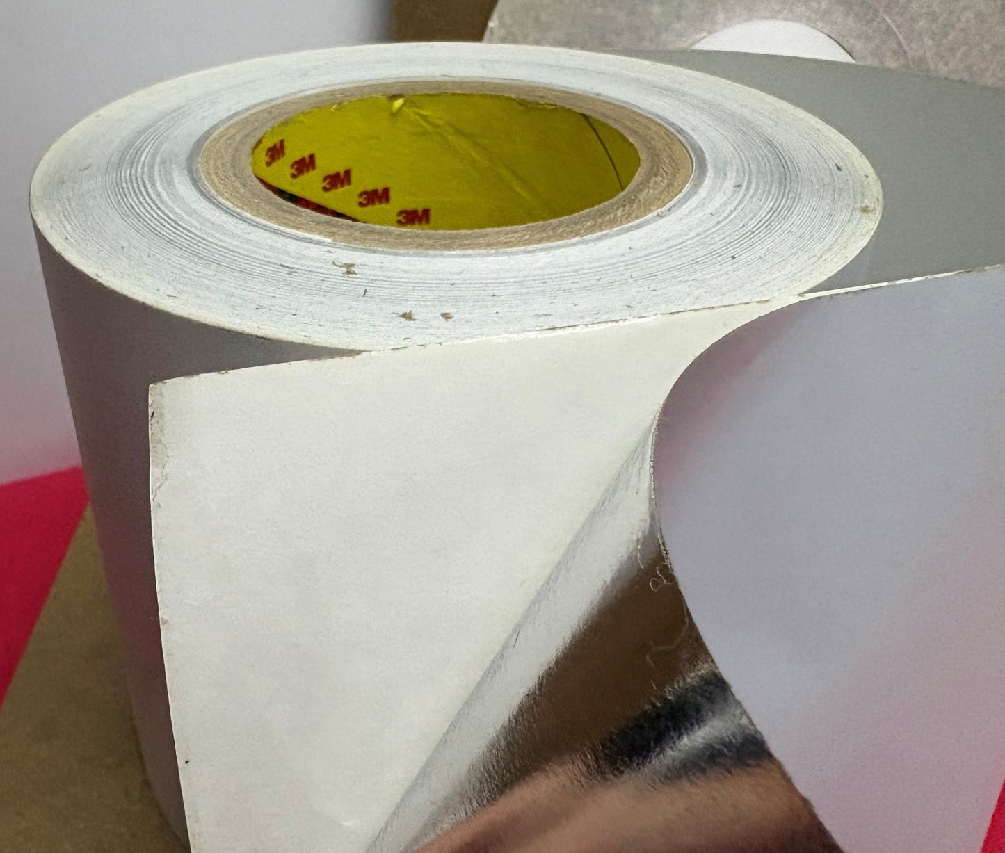 3M 7887 SILVER LABEL COMPUTER-IMPRINTABLE POLYESTER LABLE TAPE ROLL - 2 BOXES