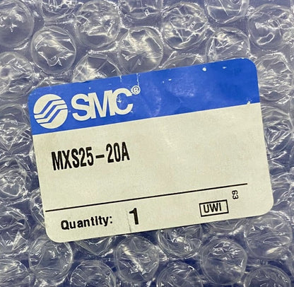 SMC® MXS25-20A / MXS2520A GUIDED CYLINDER SLIDE TABLE PRESS. 0.15 - 0.7 MPa