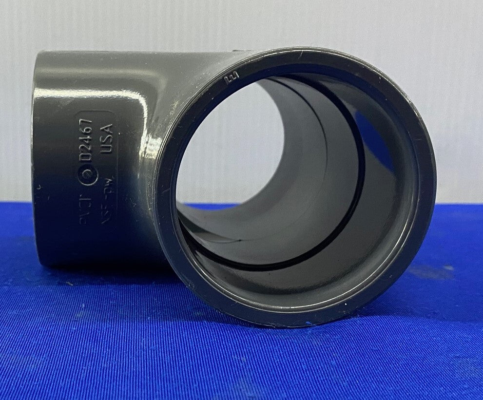 (1) 6NF85 TEE,2 IN,SLIP SOCKET,PVC - UNSURE OF MANUFACTURER