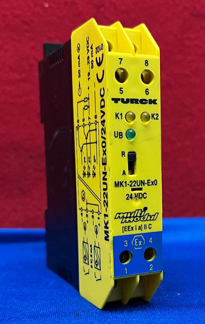 TURCK MK1-22UN-EX0 24VDC ISOLATING SWITCHING AMPLIFIER MULTI MODUL