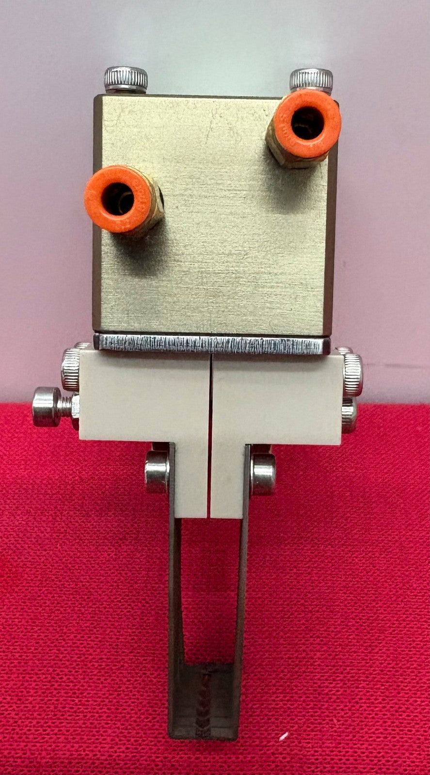 DESTACO ROBOHAND RP-5M-V MINIATURE 2 JAW PNEUMATIC PARALLEL GRIPPER PARTS/REPAIR