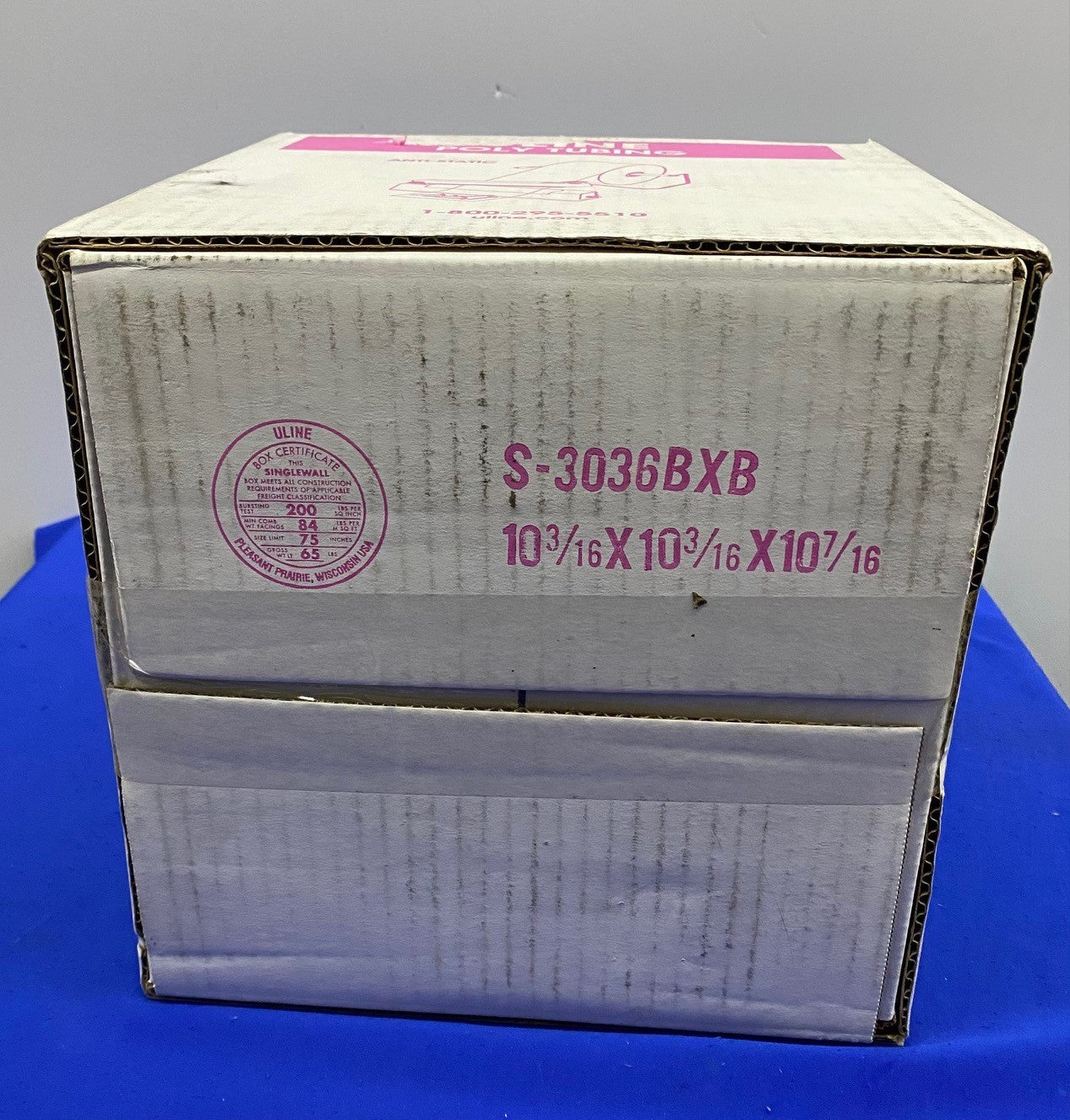 Uline S-3036 Anti-Static Poly Tubing Roll - 4 Mil, 10'' x 500' ITEM IS NEW