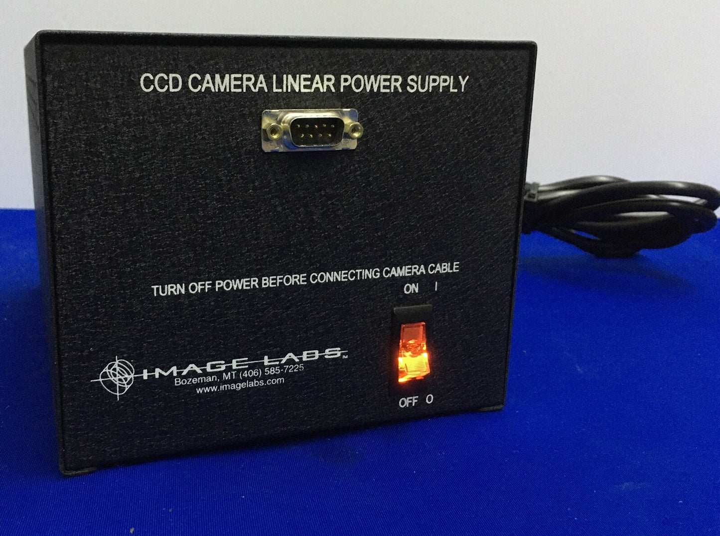 ALIMENTATION LINÉAIRE POUR CAMÉRA CCD PS1-DP9-115 IMAGE LABS INTERNATIONAL