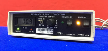 CONTROLADOR AUTOMÁTICO DE HUMEDAD ELECTROTECH SYSTEMS ETS 514 SN 687 