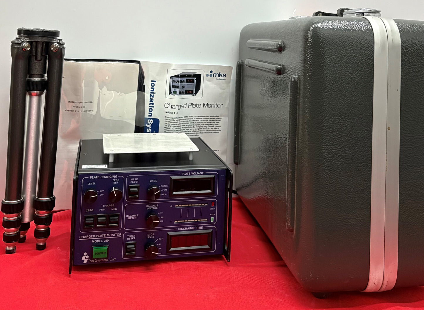 MKS 91-0210 / 210 CHARGED PLATE MONITOR - SUPPLY BOARD DAMAGED - PARTS/REPAIR