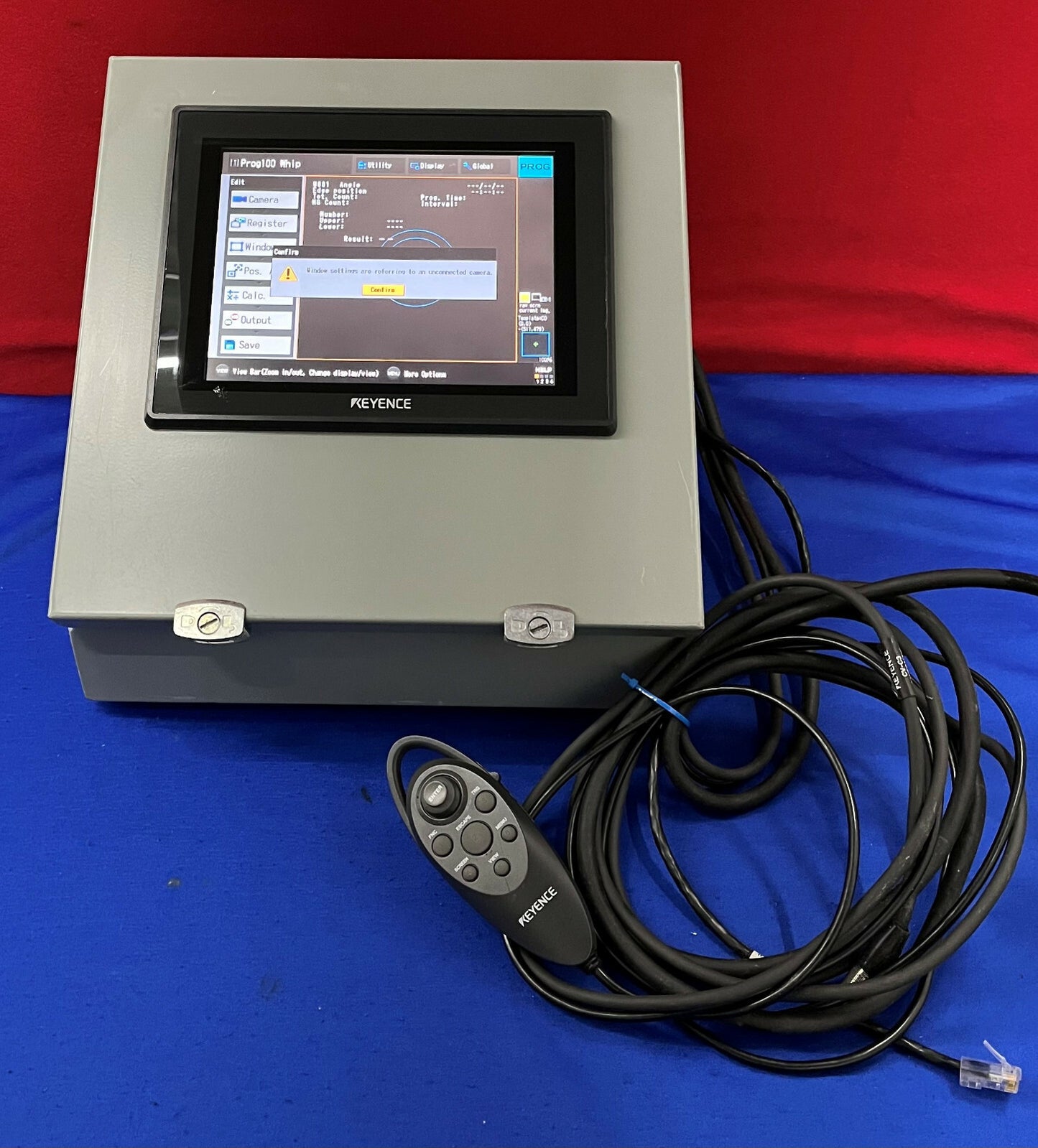Boîtier Keyence avec écran LCD couleur CA-MP81 CV-3502 CA-U3