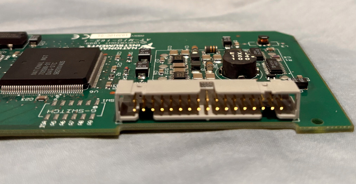 NI NATIONAL INSTRUMENTS AT-MIO-16E-1 DAQ CARD MULTIFUNCTION I/O ASSY 183018C-01