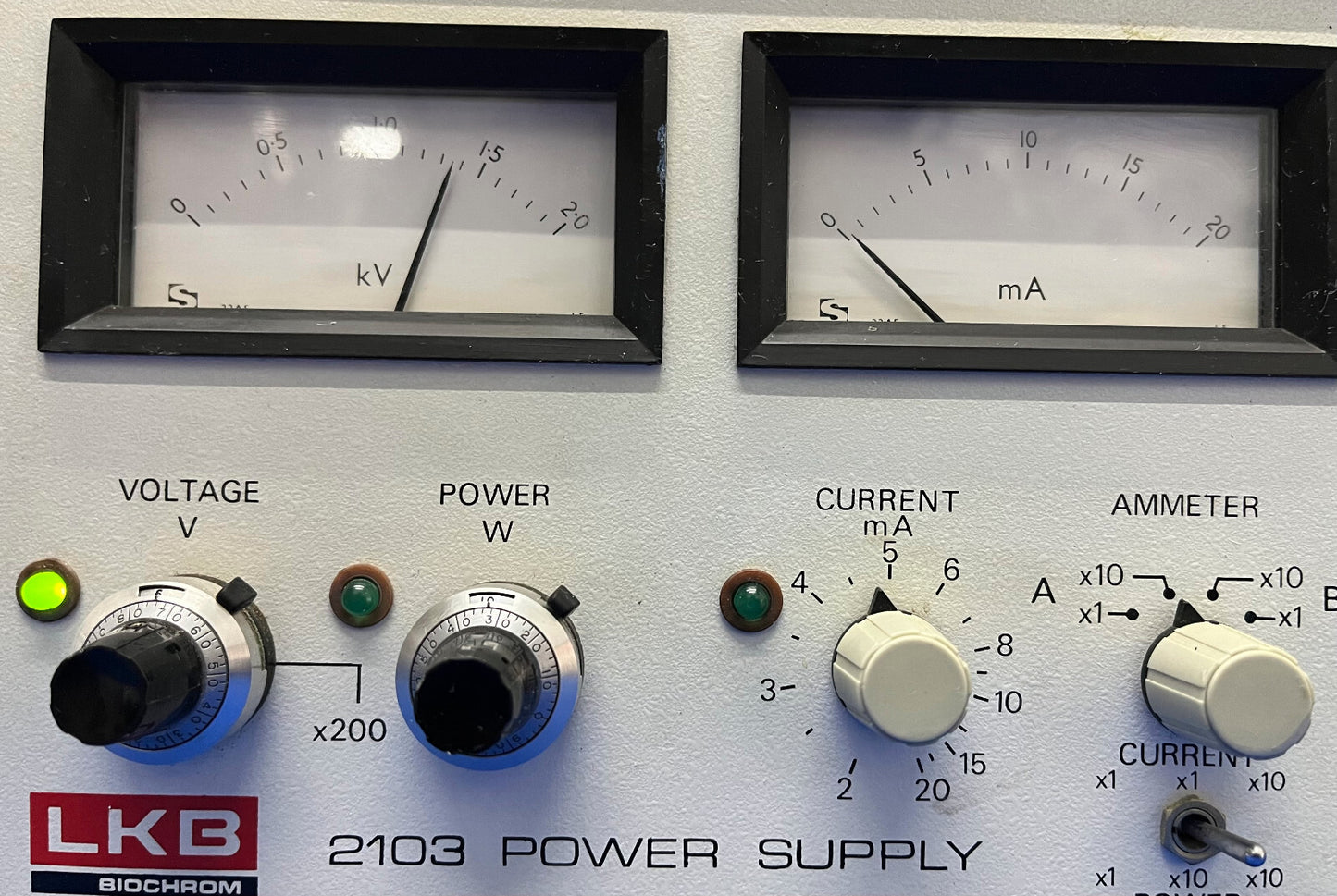 LKB BIOCHROM 2103 STROMVERSORGUNG TEIL# 40000922 FÜR TEILE/REPARATUR
