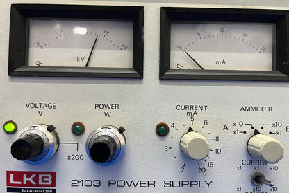 LKB BIOCHROM 2103 STROMVERSORGUNG TEIL# 40000922 FÜR TEILE/REPARATUR