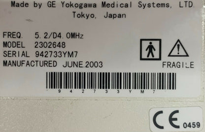 GE 7L Ultrasound Transducer-sonde Model 2302648
