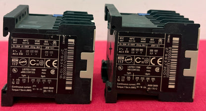 Lot of 2 TELEMECANIQUE CONTACTOR LP4K0910BW3 24V ITEMS ARE USED