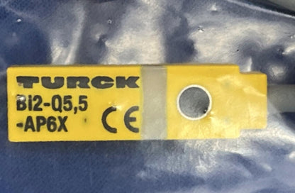 TURCK BI2-2Q5,5-AP6X 2mm BEREICH NÄHERUNGSSENSOR SCHALTER IDENT-NR 1613000 10-30VDC